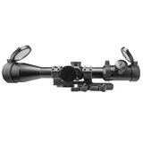 NC Star Sniper scope 4-16x44 Combo incl. Quick Release Cantilever montage, verlicht dradenkruis Rood/Groen_