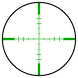 NC Star Sniper scope 4-16x44 Combo incl. Quick Release Cantilever montage, verlicht dradenkruis Rood/Groen_