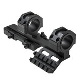 NC Star AR15 QR Picatinny Cantilever Montage 30mm met 25,4mm Inserts_